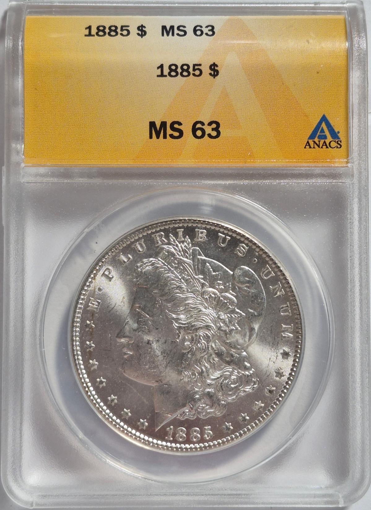 1885-$1-Morgan-Dollar-#17---1-Of-40